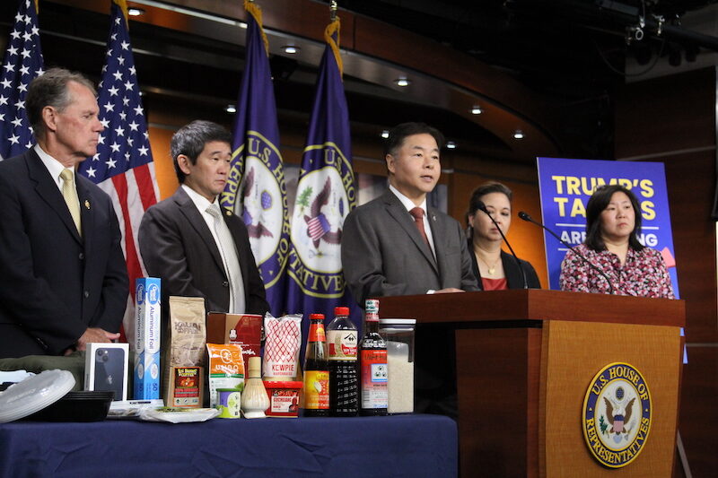 CAPAC Holds Press Conference on Economic Toll of Trump’s Tariffs on Asian American Businesses